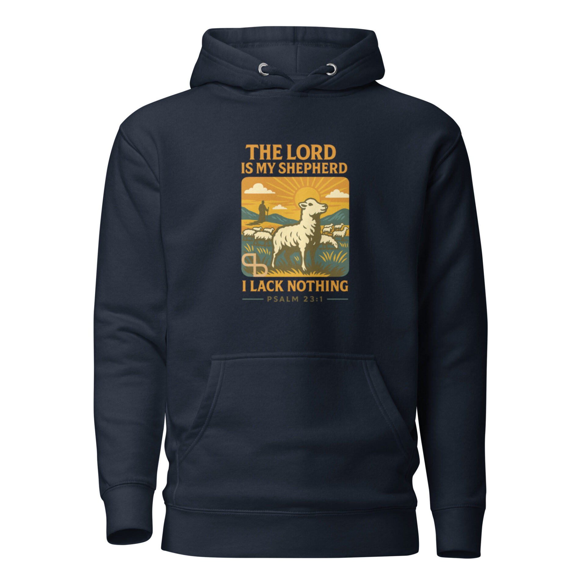 The Lord is My Shepherd - Unisex Hoodie - Image 5
