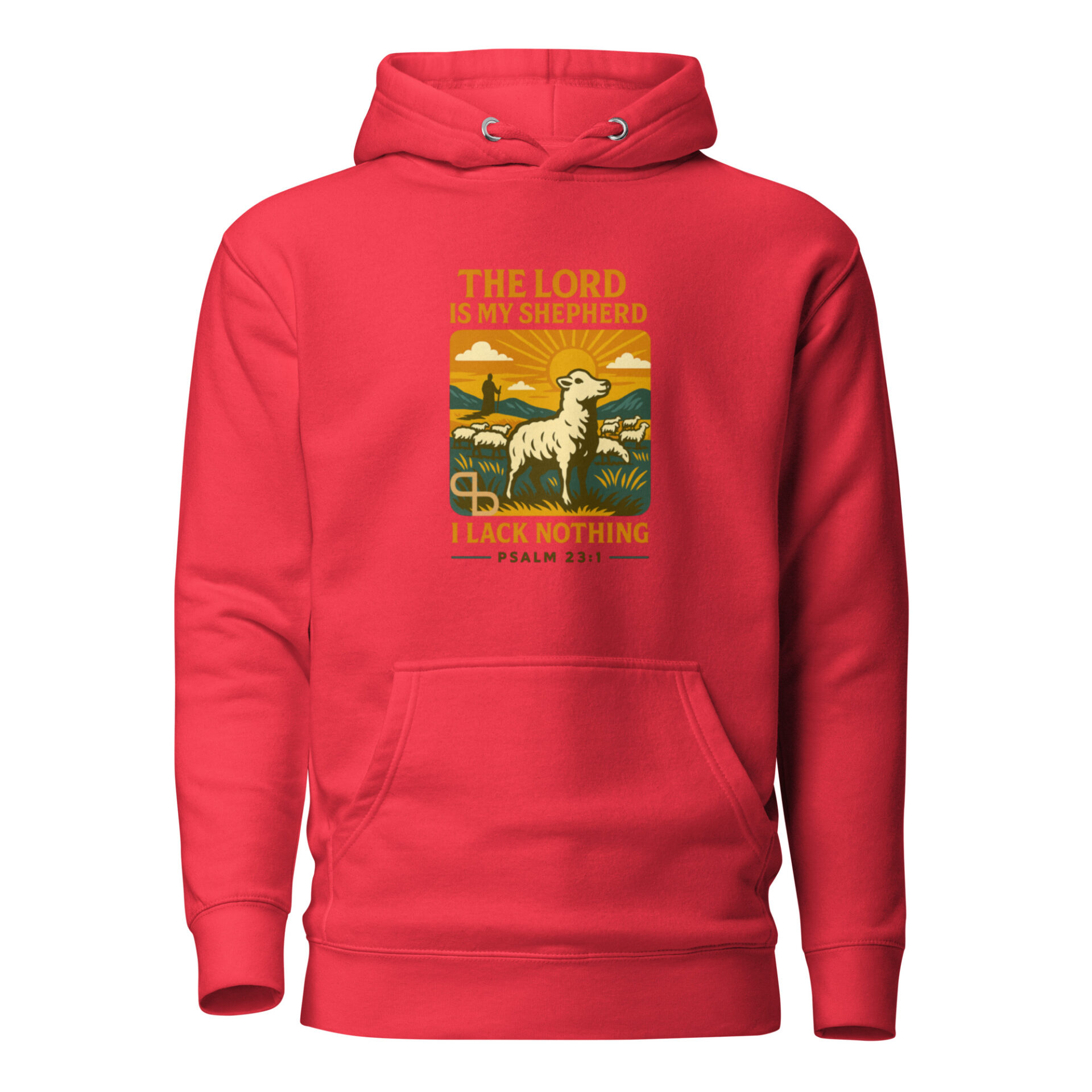 The Lord is My Shepherd - Unisex Hoodie - Image 13