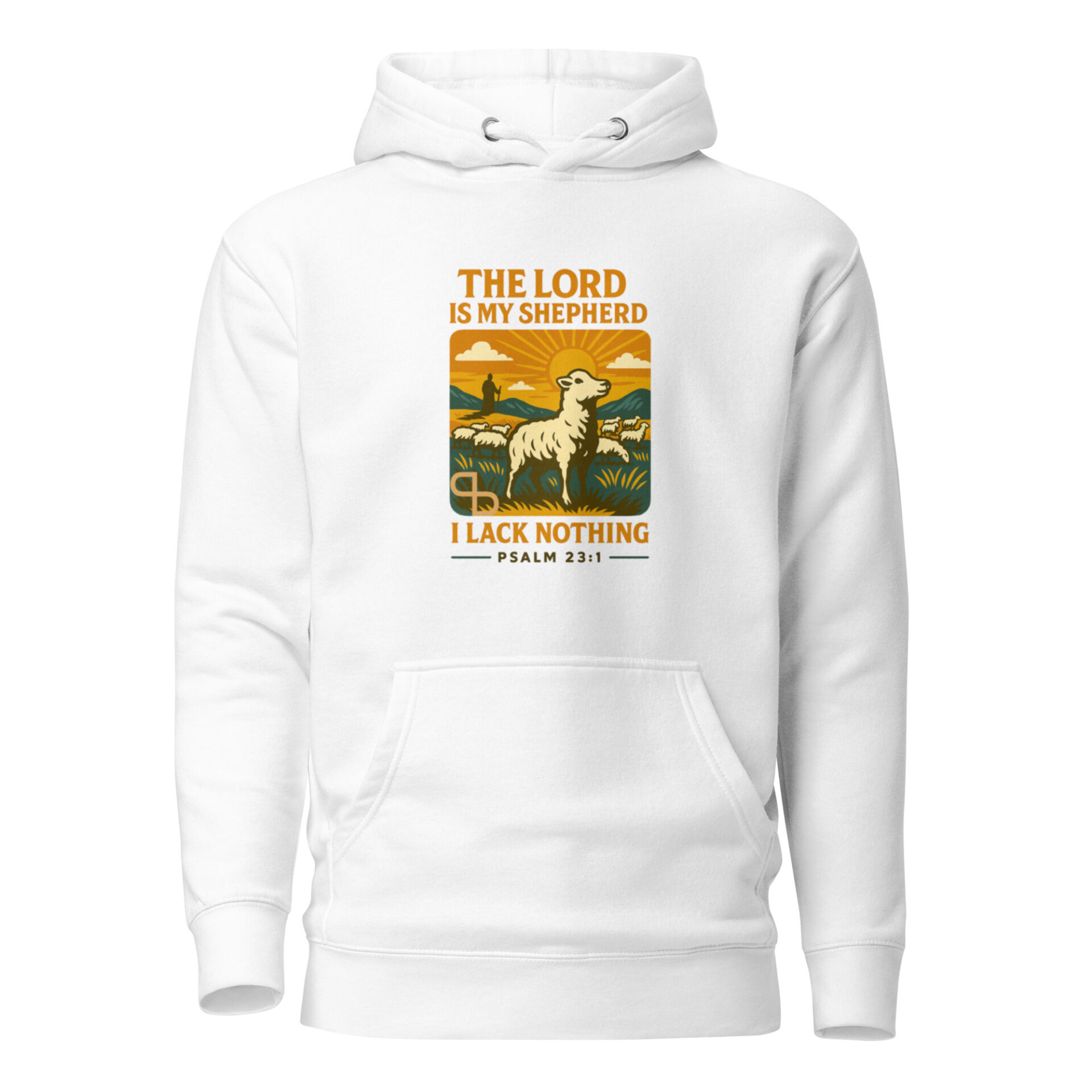 The Lord is My Shepherd - Unisex Hoodie - Image 49